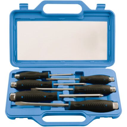 POUND THRU SCREWDRIVER SET 6PC