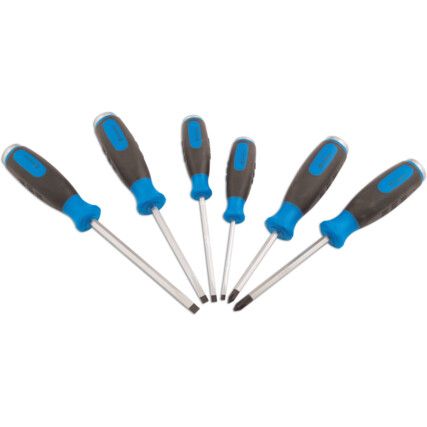 POUND THRU SCREWDRIVER SET 6PC