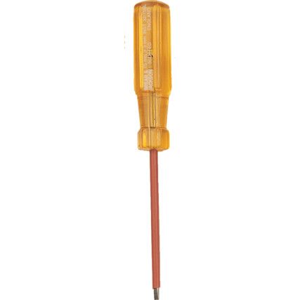 Electricians Screwdriver Slotted 3mm x 75mm