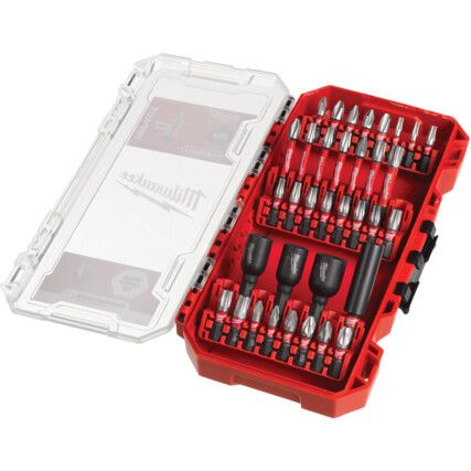 shockwave impact duty bit set, 35 pieces