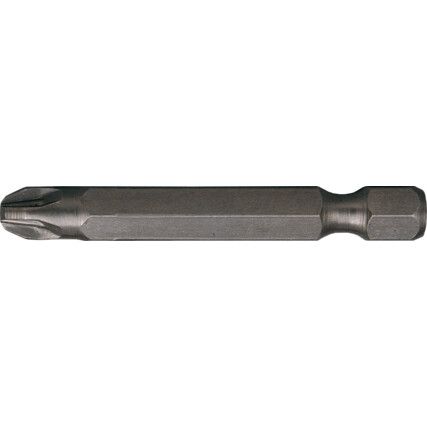 No.1x90mm POZIDRIV POWER BIT 1/4" DIRECT DRIVE