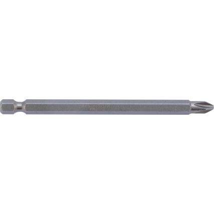 No.2 x 100mm PHILLIPS POWER BIT 1/4" HEX