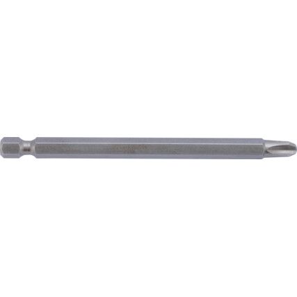 No.3 x 100mm PHILLIPS POWER BIT 1/4" HEX