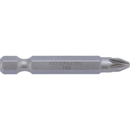 No.2x50mm POZIDRIV POWER BIT 1/4" DIRECT DRIVE