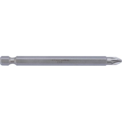 No.2x90mm POZIDRIV POWER BIT 1/4" DIRECT DRIVE