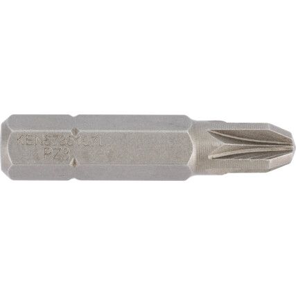 No.3x32mm POZIDRIV SCREWDRIVER BIT 5/16" HEX