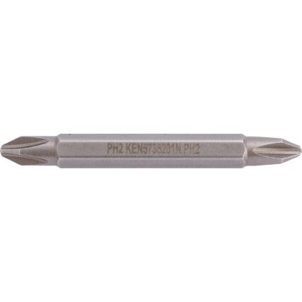 PHILLIPS 2&2 PT D/E SCREWDRIVER BIT60mm