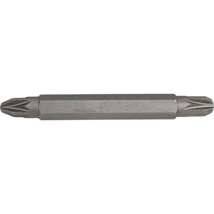 Screwdriver Bit, PZ2/PZ3, Pozi, 1/4" Hex