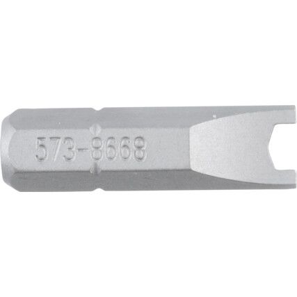 Screwdriver Bit, No.4, Spanner, 1/4" Hex