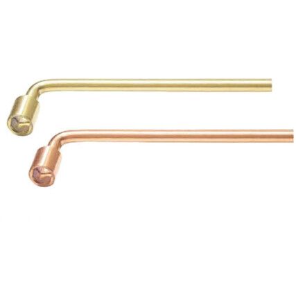 6mm, Metric, Non-Sparking Socket Wrench, 120mm, Aluminium Bronze