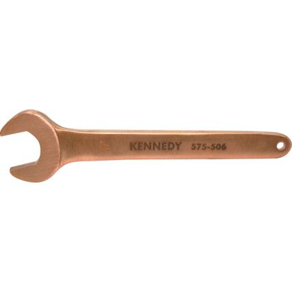 Single End, Non-Sparking Open Ended Spanner, 24mm, Metric