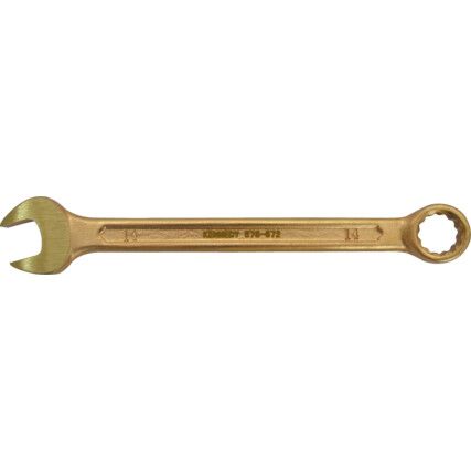 Single End, Non-Sparking Combination Spanner, 12mm, Metric