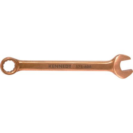 Single End, Non-Sparking Combination Spanner, 15mm, Metric