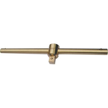 3/4in. Square Drive Non-Sparking T-Handle, 400mm, Aluminium Bronze