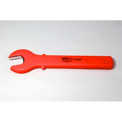 Single End, Insulated Open End Spanner, 30mm, Metric