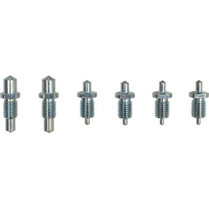 Single End, Spanner Pins, 9mm, Metric