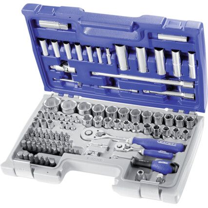 5/16in. Socket Set, Metric, Set of 98