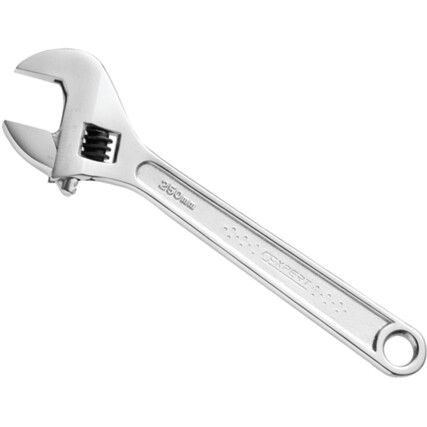 Adjustable Spanner, Chrome Vanadium Steel, 6in./150mm Length, 20mm Jaw Capacity