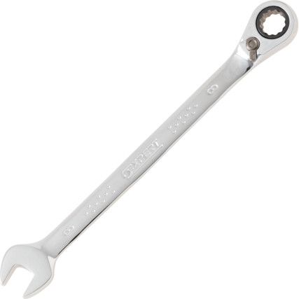 Single End, Ratchet Ring Spanner, 8mm, Metric