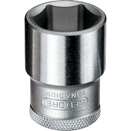 1/2in. Drive,  Hexagon Socket, 17mm,  Metric