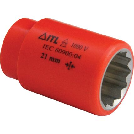 01720 13mmx3/8" DV TOTALLY INSULATED SOCKET