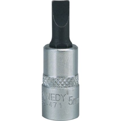 1/4in. Drive,  Screwdriver Bit Socket, 5.5mm,  Metric