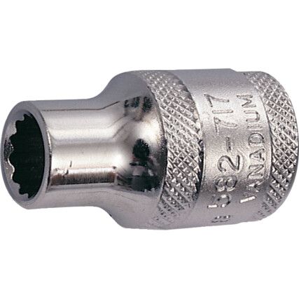 1/2in. Drive,  Bi-Hexagon Socket, 7/16in. A/F,  Imperial,  12 Point