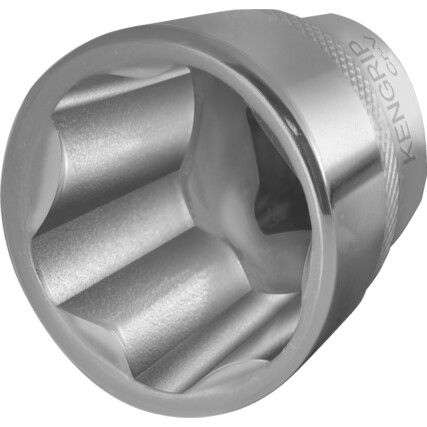 1/2in. Drive,  KenGrip Socket, 21mm,  Metric,  6 Point