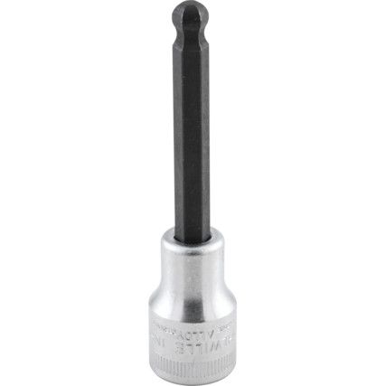 1/2in. Drive,  Ball Hex Socket, 8mm,  Metric,  6 Point