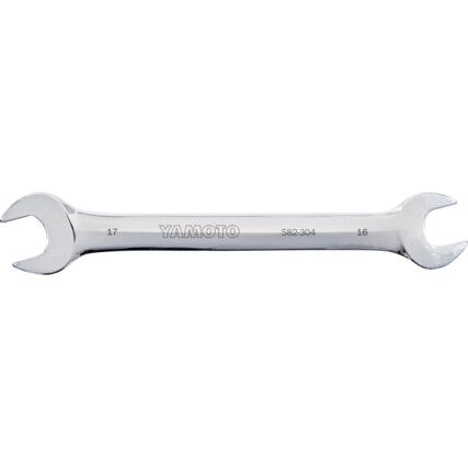 Single End, Open Ended Spanner, 18 x 19mm, Metric