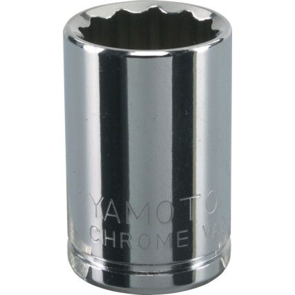 3/8in. Drive,  Bi-Hexagon Socket, 18mm,  Metric,  12 Point