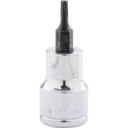 3/8in. Drive,  Torx Socket, T10,  Torx,  6 Point