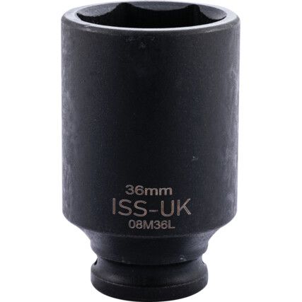 08M36L 36mm DEEP SOCKET 1/2" SQ.DR.