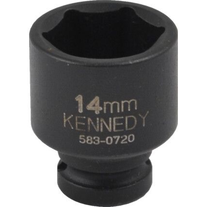 12mm Impact Socket, 1/4in. Square Drive