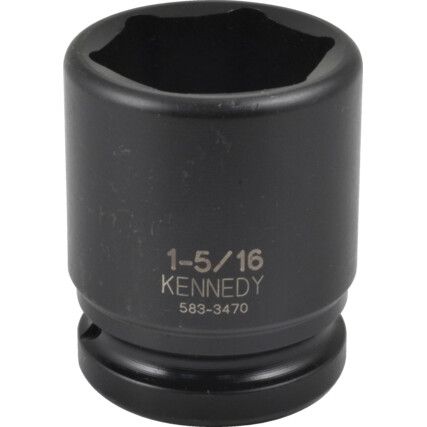 1-3/4" A/F Impact Socket 3/4" Square Drive