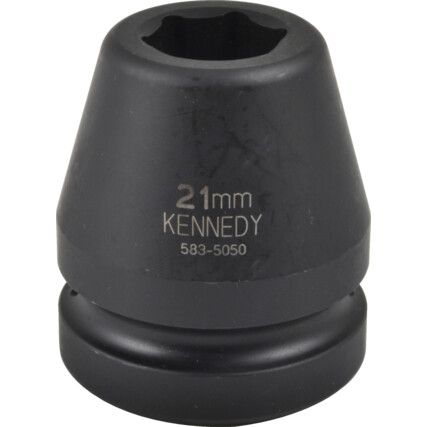 22mm Impact Socket, 1in. Square Drive