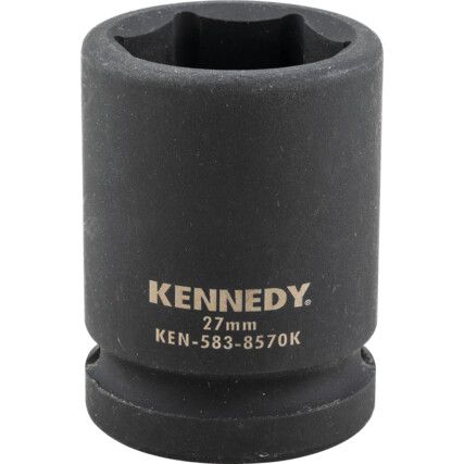 27mm Impact Socket 3/4" Square Drive