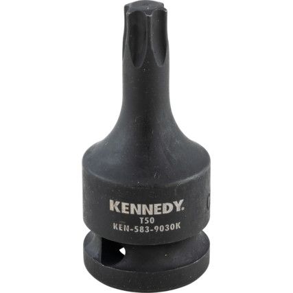 T50 Impact Tx Bit Driver Sockets 1/2" Square Drive