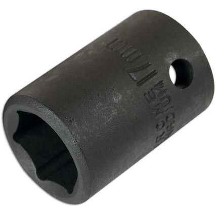 IMPACT SOCKET 1/2"D 17mm