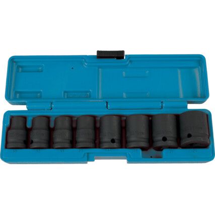 Impact Socket Set, 1/2inch Drive, 8 Pieces