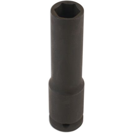 Extra Deep Impact Socket, 1/2" Drive, 17mm