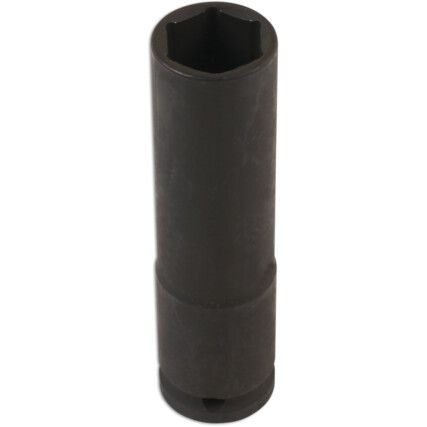 Extra Deep Impact Socket, 1/2" Drive, 22mm