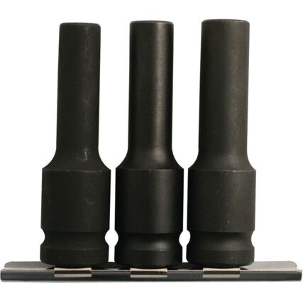 Impact Star Socket Set, 1/2inch Drive, 3-Piece