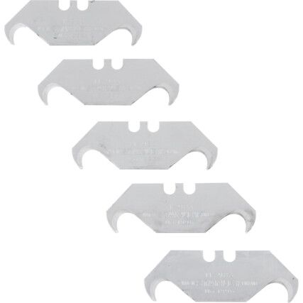 0-11-983, Steel, Knife Blade, Pack of 5