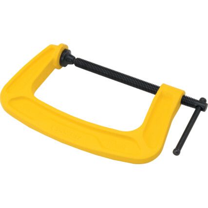 6in./150mm G-Clamp, Steel Jaw, T-Bar Handle