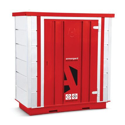 Forma-stor Flat Packed Modular On-Site Secure COSHH Storage FR100C