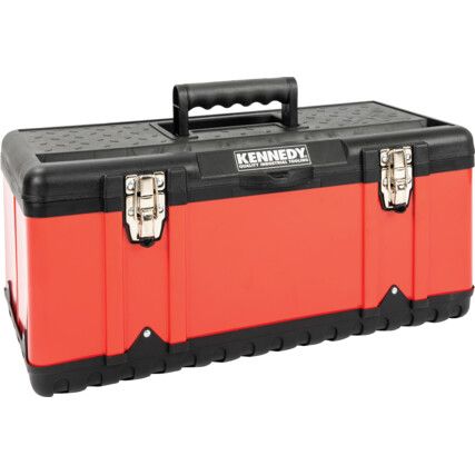 582x298x255mm RED METAL TOOLBOX