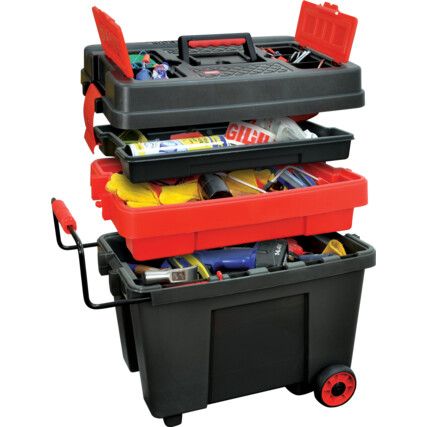 Tool Box, Impact Resistant Plastic