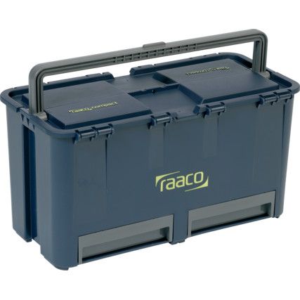 Tool Box, Polypropylene, (L) 474mm x (W) 239mm x (H) 248mm