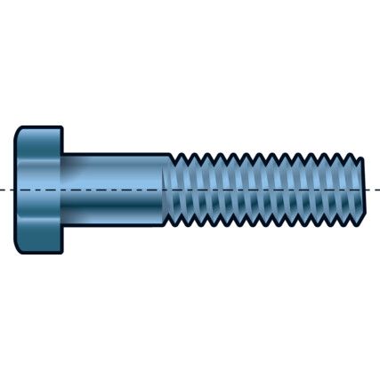 M14x100 HEX HEAD BOLT (22mm A/F)BZP (GR-8.8)